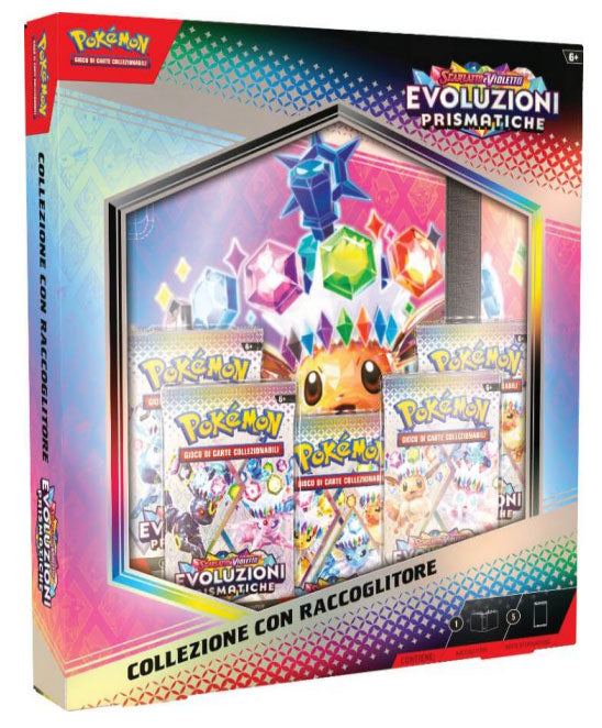 Pokemon Evoluzioni Prismatiche Collezione con Raccoglitore