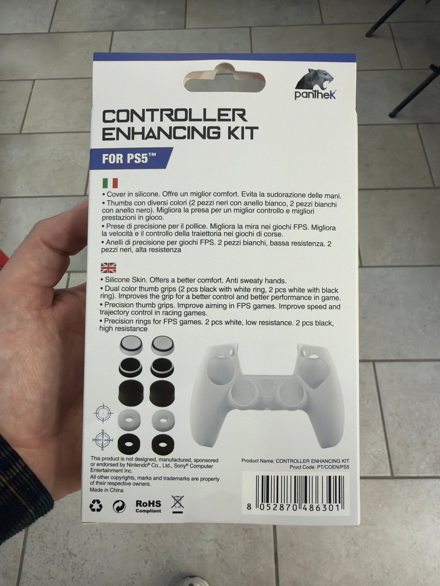 Protezione dualsense con Gommini