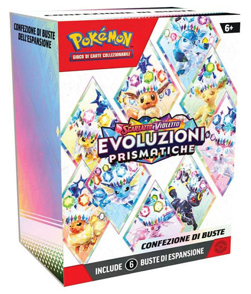 Pokemon Evoluzioni Prismatiche Bundle 6 Buste