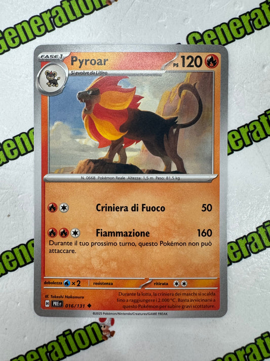 Pyroar PRE it 016/131