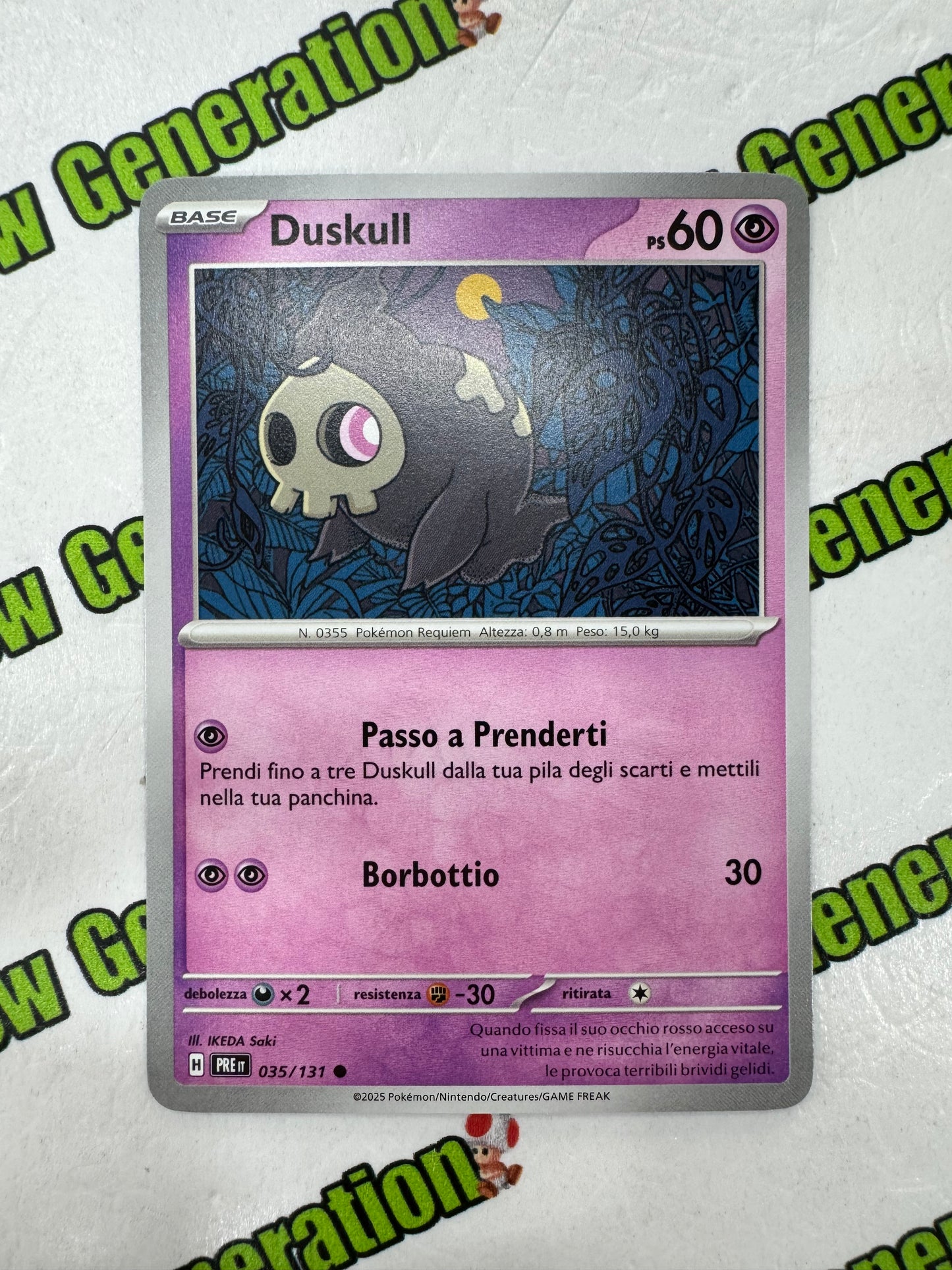 Duskull PRE it 035/131