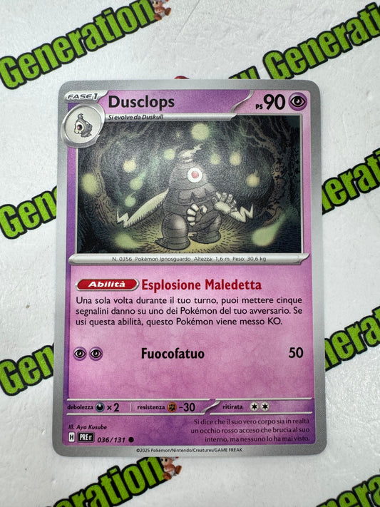 Dusclops PRE it 036/131