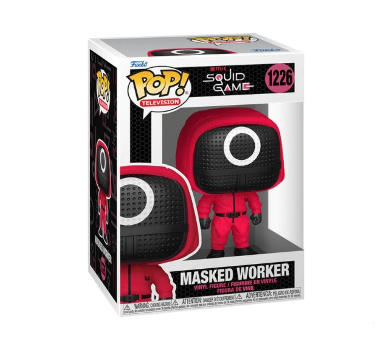 Funko pop Squid game masked worker 1226