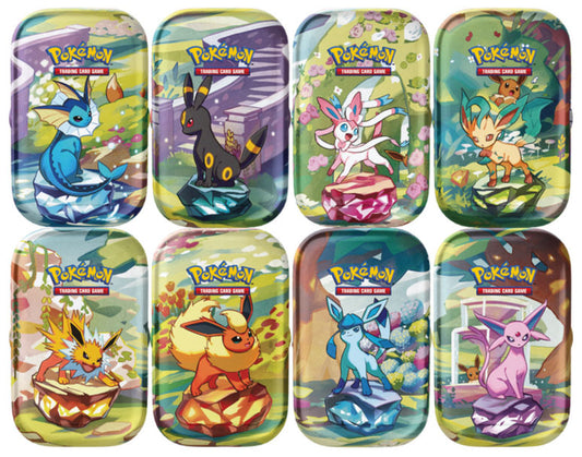 Pokemon Evoluzioni Prismatiche Mini Tin Assortito 1pz