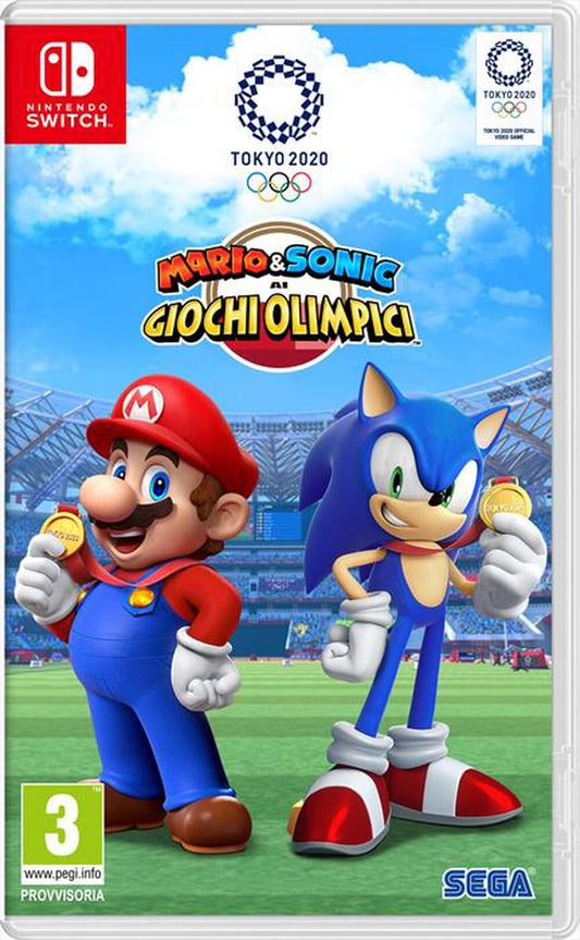 MARIO E SONIC OLYMPIC GAME TOKYO 2020