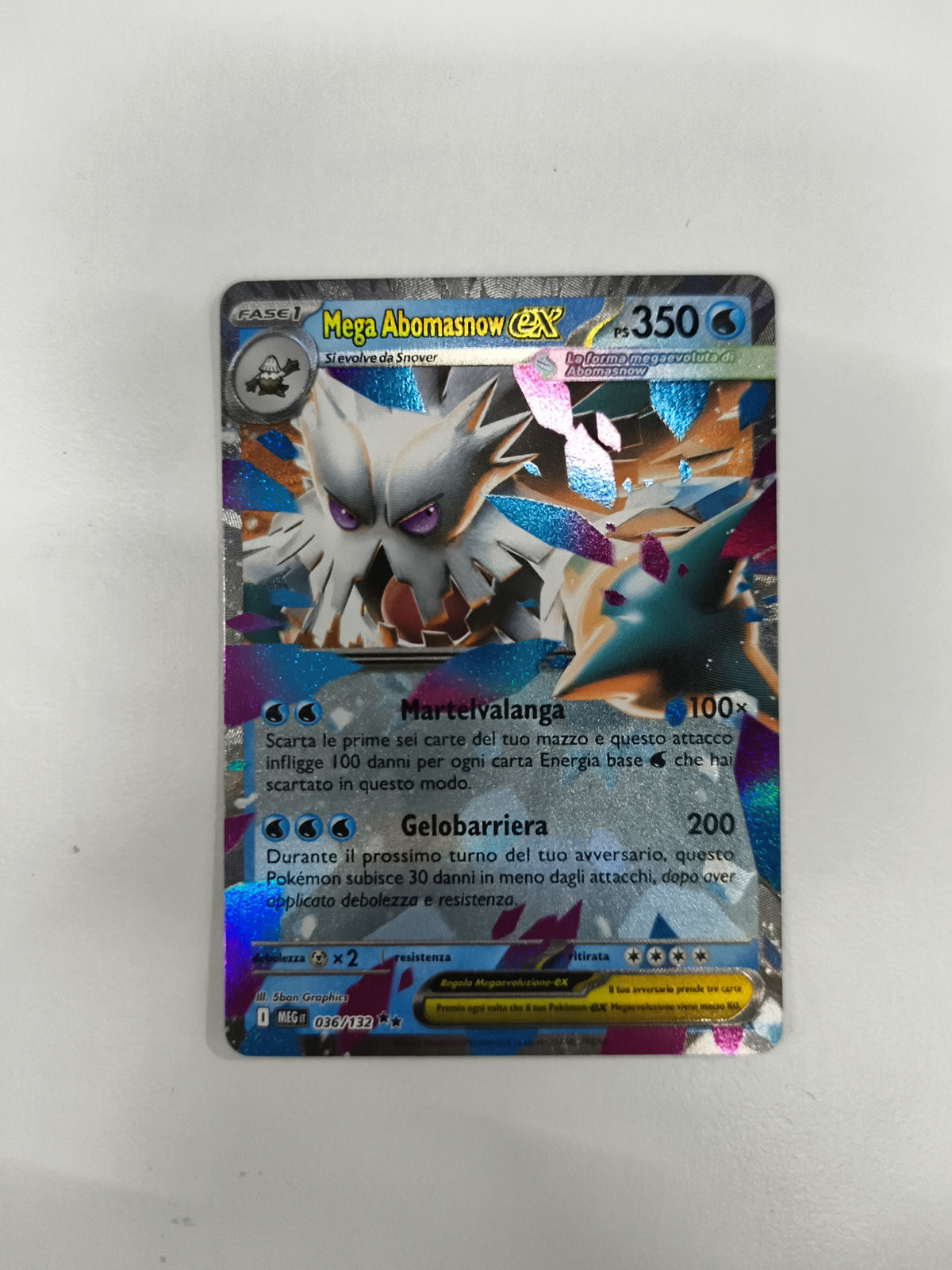 Mega abomasnow ex 063/132