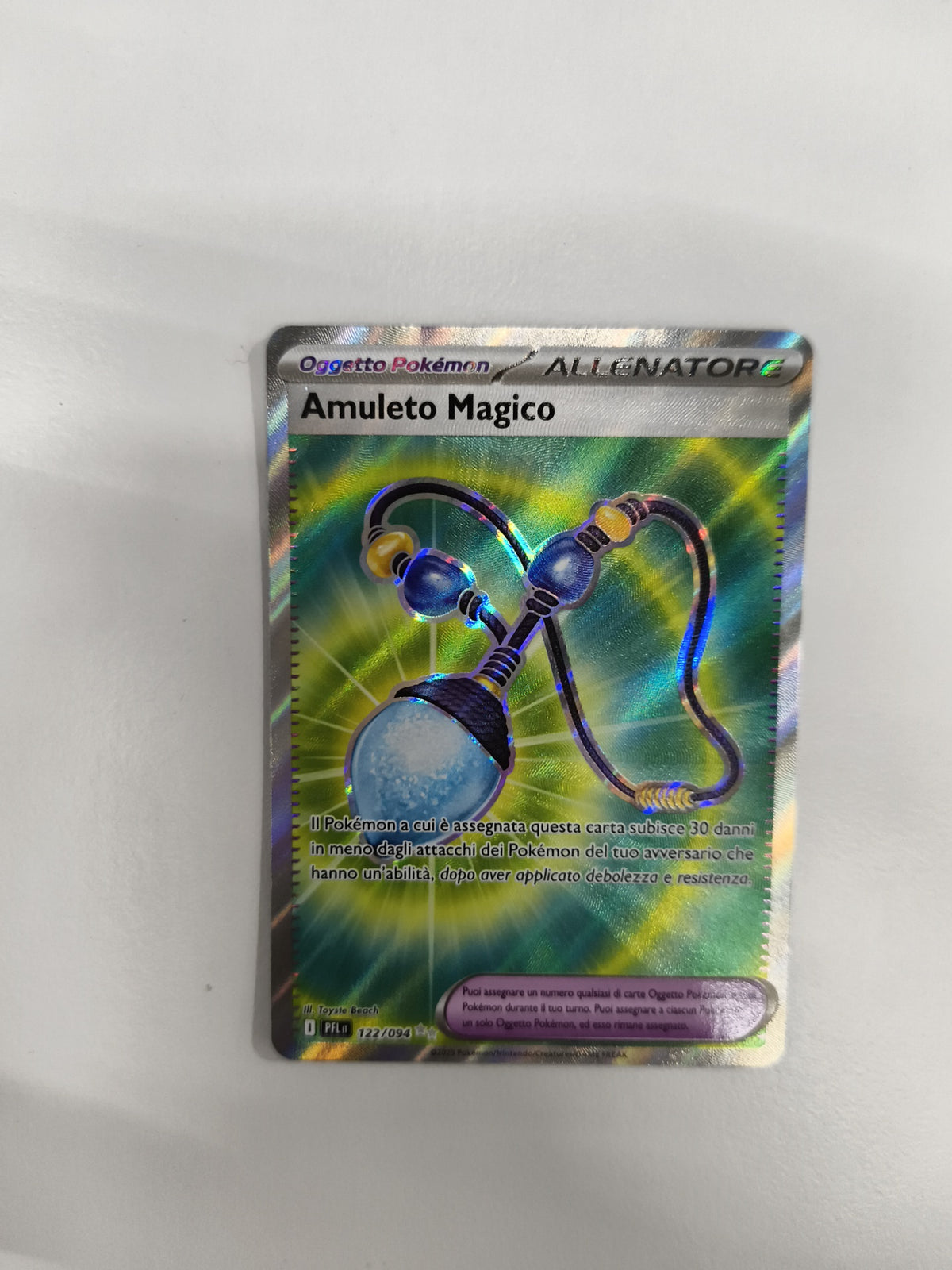 Amuleto magico ALLENATORE 122/094