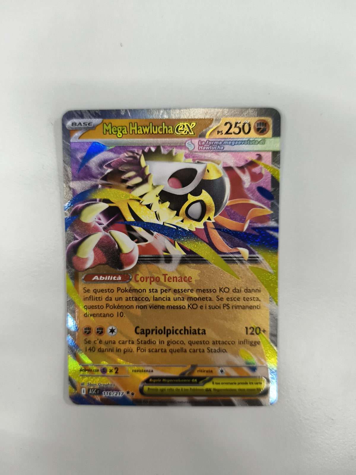 Mega Hawlucha ex 116/217