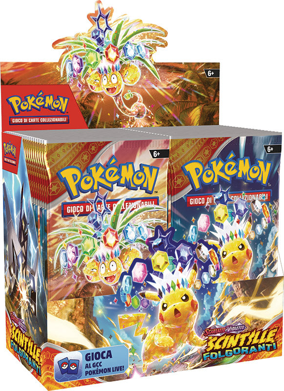 Pokemon Scintille Folgoranti Box 36 Buste